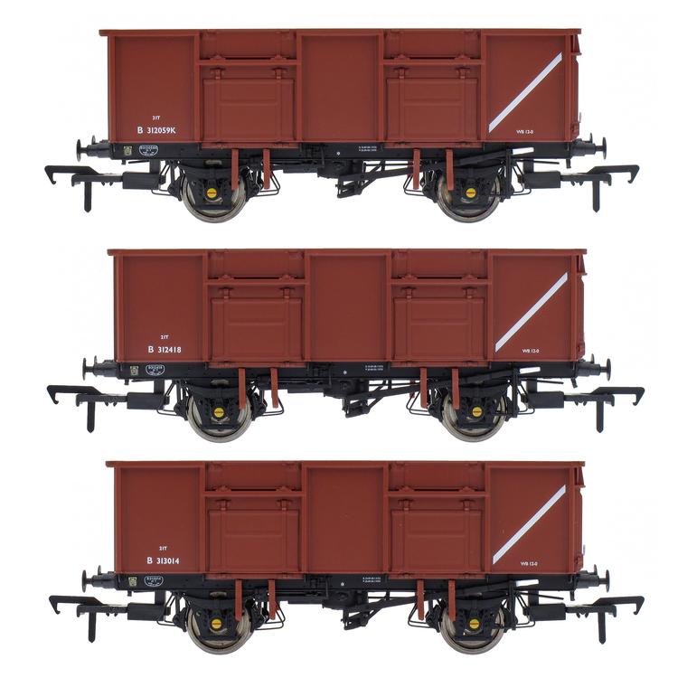 ACC1090-MDVA BR 21t mineral wagon triple pack (image for) ACC1090-MDVA BR 21t mineral wagon triple pack